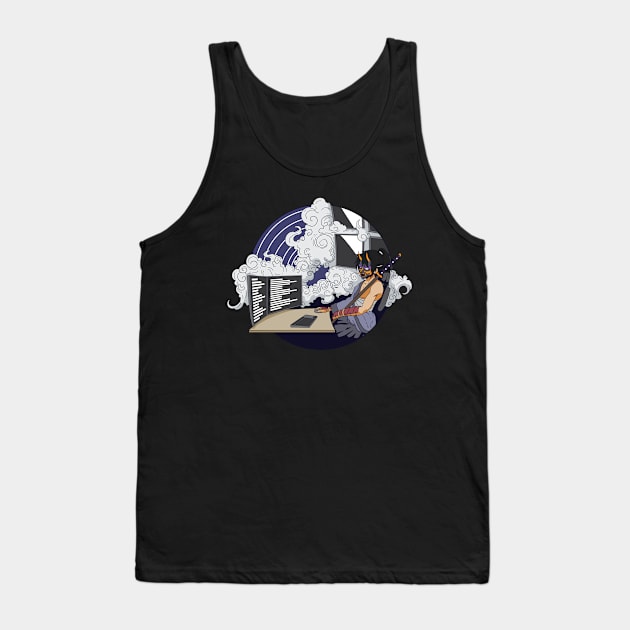 Programmer Samurai Tank Top by CreativeGiftShop